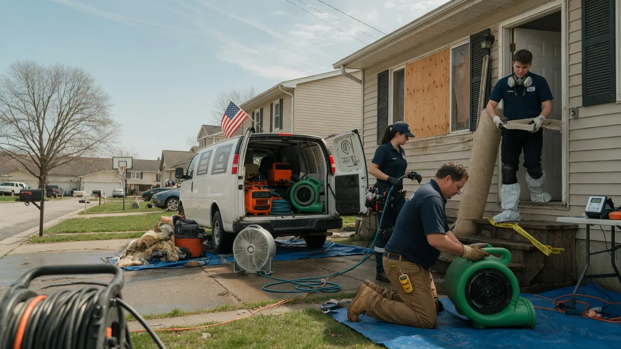 Water Damage Restoration in Golden, OK near me